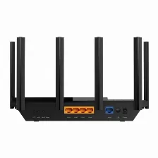 Ruteador Inalámbrico Tp-link Archer Archer Axe75 Antenas 6, Triple Banda (2.4 Ghz / 5 Ghz / 6 Ghz), Wi-fi 6e (802.11ax), Puertos Lan 5, 5400 Mbit/s, Usb 1, Negro